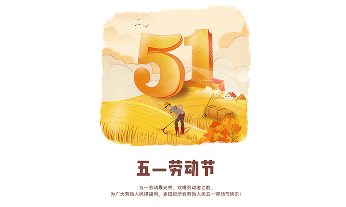 你的世界，你創造——向勞動者致敬5.1勞動節